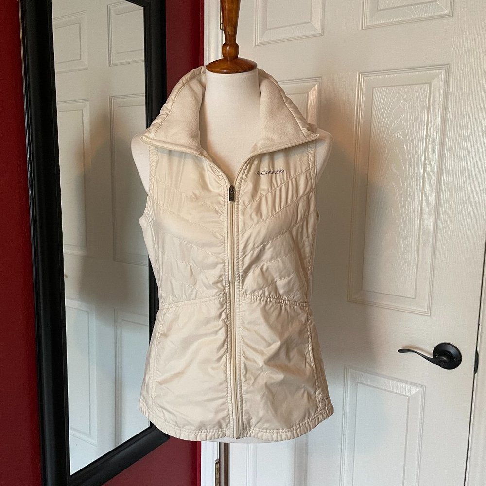 Columbia Ivory Vest Size S